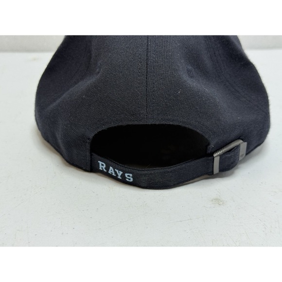 '47 Tampa Bay Rays Hat Two Tone Adjustable Embroidered Beige And Black Cap MLB - Picture 6 of 14